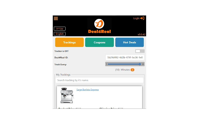 Deal4Real from Chrome web store to be run with OffiDocs Chromium online Deal4Real from Chrome web store to be run with OffiDocs Chromium online