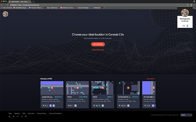 Decentraland Marketplace Currency Changer from Chrome web store to be run with OffiDocs Chromium online Decentraland Marketplace Currency Changer from Chrome web store to be run with OffiDocs Chromium online