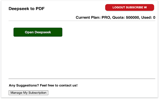Deepseek to PDF from Chrome web store to be run with OffiDocs Chromium online Deepseek to PDF from Chrome web store to be run with OffiDocs Chromium online