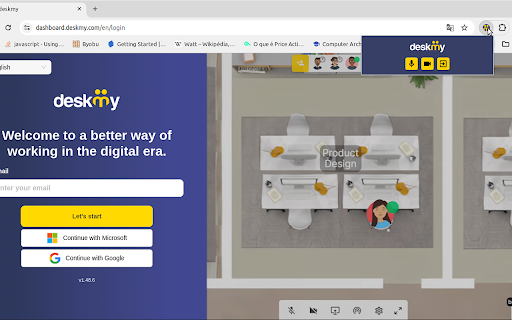 Deskmy from Chrome web store to be run with OffiDocs Chromium online Deskmy from Chrome web store to be run with OffiDocs Chromium online