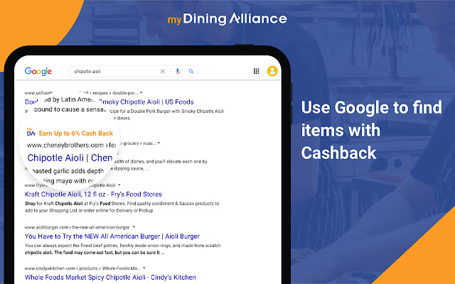 Dining Alliance from Chrome web store to be run with OffiDocs Chromium online Dining Alliance from Chrome web store to be run with OffiDocs Chromium online