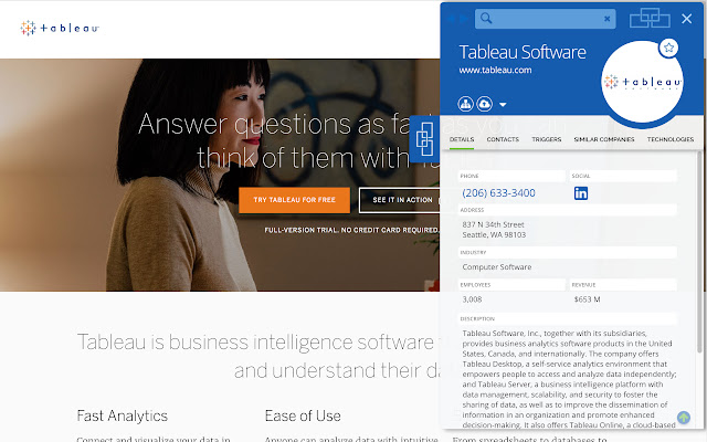 DiscoverOrg Sales Intelligence from Chrome web store to be run with OffiDocs Chromium online DiscoverOrg Sales Intelligence from Chrome web store to be run with OffiDocs Chromium online