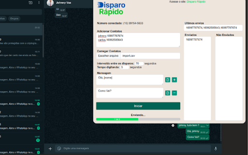 Disparo Rápido from Chrome web store to be run with OffiDocs Chromium online Disparo Rápido from Chrome web store to be run with OffiDocs Chromium online