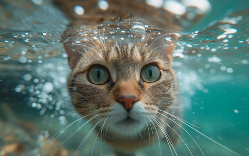 Diving Cat – An Underwater World Through Feline Eyes from Chrome web store to be run with OffiDocs Chromium online Diving Cat – An Underwater World Through Feline Eyes from Chrome web store to be run with OffiDocs Chromium online