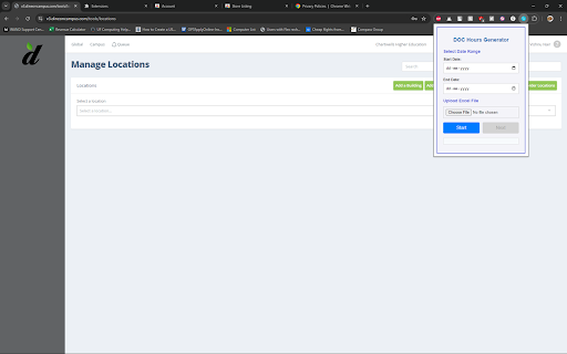 DOC Hours Generator from Chrome web store to be run with OffiDocs Chromium online DOC Hours Generator from Chrome web store to be run with OffiDocs Chromium online