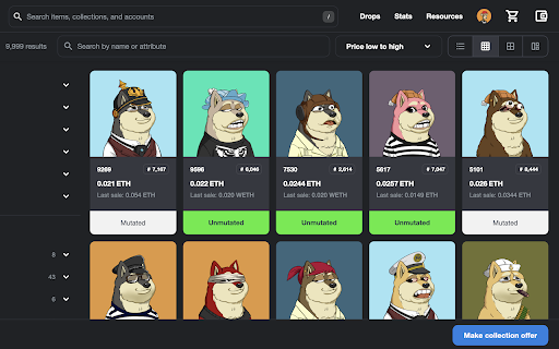 Doge Club Mutation Checker from Chrome web store to be run with OffiDocs Chromium online Doge Club Mutation Checker from Chrome web store to be run with OffiDocs Chromium online