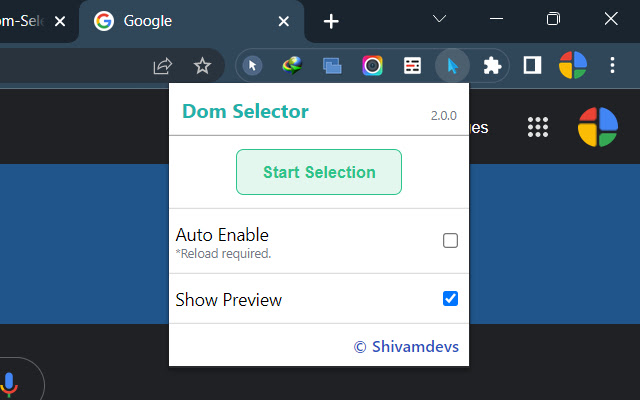 Dom Selector from Chrome web store to be run with OffiDocs Chromium online Dom Selector from Chrome web store to be run with OffiDocs Chromium online