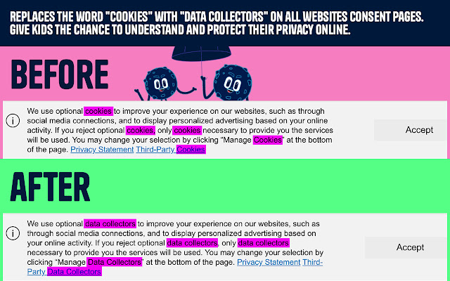 Dont Call It Cookies from Chrome web store to be run with OffiDocs Chromium online Dont Call It Cookies from Chrome web store to be run with OffiDocs Chromium online