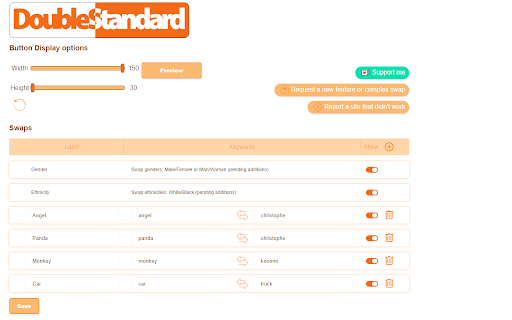 DoubleStandard from Chrome web store to be run with OffiDocs Chromium online DoubleStandard from Chrome web store to be run with OffiDocs Chromium online