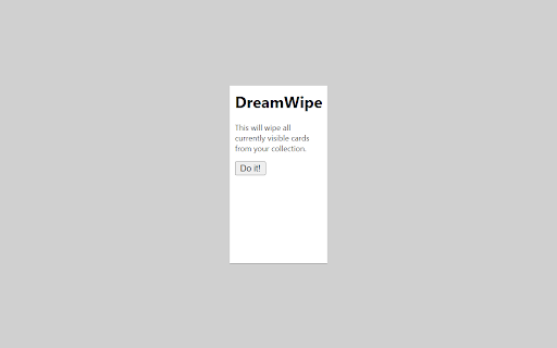 DreamWipe from Chrome web store to be run with OffiDocs Chromium online DreamWipe from Chrome web store to be run with OffiDocs Chromium online