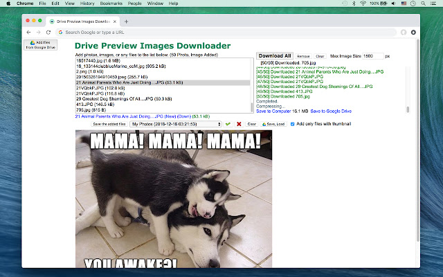 Drive Preview Images Downloader from Chrome web store to be run with OffiDocs Chromium online Drive Preview Images Downloader from Chrome web store to be run with OffiDocs Chromium online