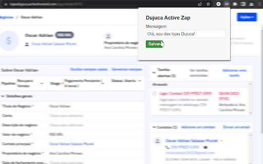 Dujuca Active Zap from Chrome web store to be run with OffiDocs Chromium online Dujuca Active Zap from Chrome web store to be run with OffiDocs Chromium online