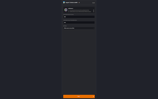 Duniter connect from Chrome web store to be run with OffiDocs Chromium online Duniter connect from Chrome web store to be run with OffiDocs Chromium online