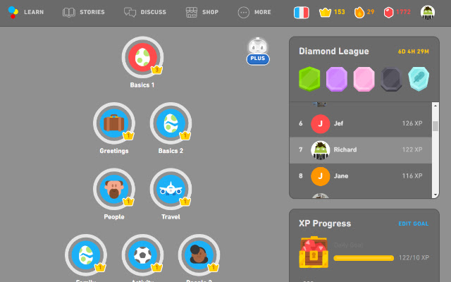 Duolingo Boost from Chrome web store to be run with OffiDocs Chromium online Duolingo Boost from Chrome web store to be run with OffiDocs Chromium online