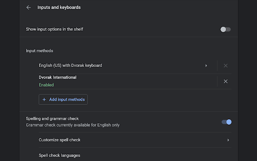 Dvorak International from Chrome web store to be run with OffiDocs Chromium online Dvorak International from Chrome web store to be run with OffiDocs Chromium online