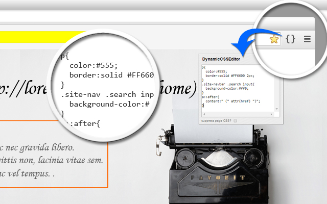 DynamicCSSEditor from Chrome web store to be run with OffiDocs Chromium online DynamicCSSEditor from Chrome web store to be run with OffiDocs Chromium online