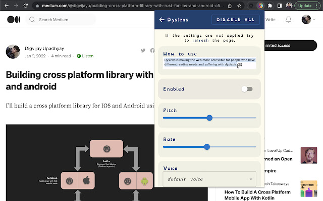 Dyslens from Chrome web store to be run with OffiDocs Chromium online Dyslens from Chrome web store to be run with OffiDocs Chromium online