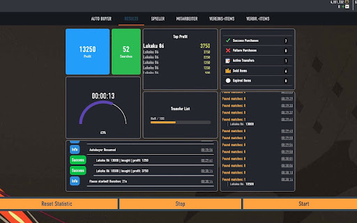 EAFC Sniping Bot from Chrome web store to be run with OffiDocs Chromium online EAFC Sniping Bot from Chrome web store to be run with OffiDocs Chromium online