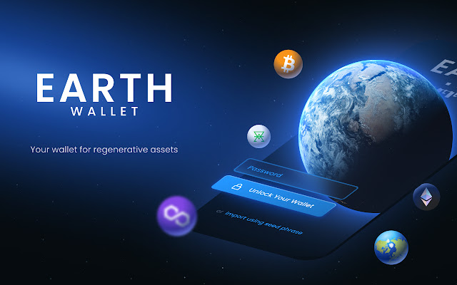 Earth Wallet from Chrome web store to be run with OffiDocs Chromium online Earth Wallet from Chrome web store to be run with OffiDocs Chromium online