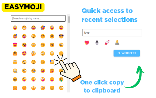EASYMOJI from Chrome web store to be run with OffiDocs Chromium online EASYMOJI from Chrome web store to be run with OffiDocs Chromium online