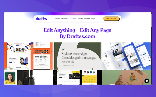 Edit Anything – Edit Any Page | Draftss.com from Chrome web store to be run with OffiDocs Chromium online Edit Anything – Edit Any Page | Draftss.com from Chrome web store to be run with OffiDocs Chromium online