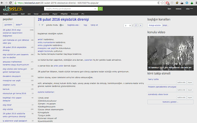 Eksi Normallestirici from Chrome web store to be run with OffiDocs Chromium online Eksi Normallestirici from Chrome web store to be run with OffiDocs Chromium online
