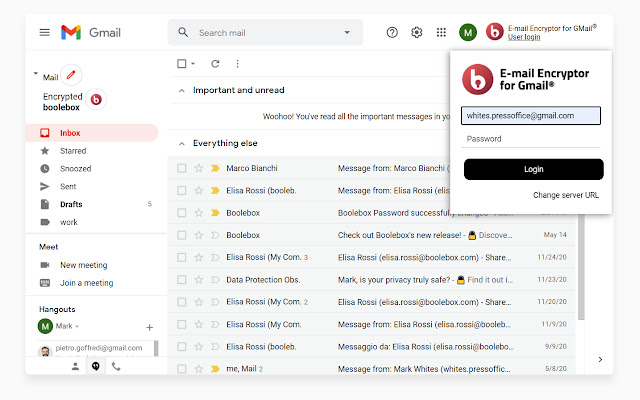 E mail Encryptor for GMail from Chrome web store to be run with OffiDocs Chromium online E mail Encryptor for GMail from Chrome web store to be run with OffiDocs Chromium online