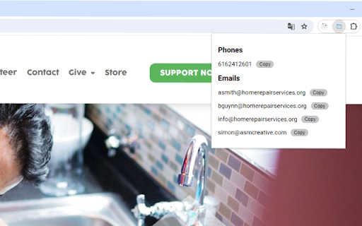 Email Phone Finder from Chrome web store to be run with OffiDocs Chromium online Email Phone Finder from Chrome web store to be run with OffiDocs Chromium online