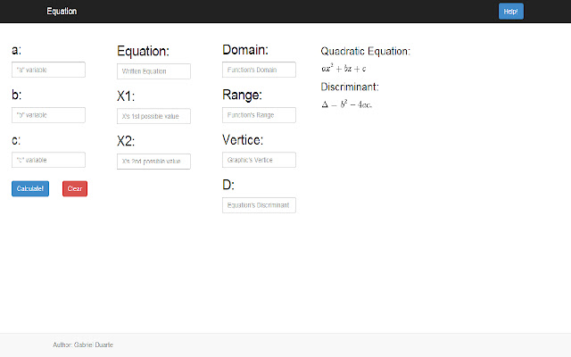 Equation from Chrome web store to be run with OffiDocs Chromium online Equation from Chrome web store to be run with OffiDocs Chromium online