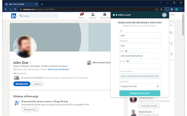 eRecruiter sourcing from Chrome web store to be run with OffiDocs Chromium online eRecruiter sourcing from Chrome web store to be run with OffiDocs Chromium online