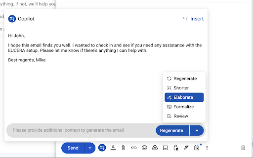 Eucera Copilot from Chrome web store to be run with OffiDocs Chromium online Eucera Copilot from Chrome web store to be run with OffiDocs Chromium online