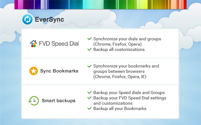 EverSync Sync bookmarks, backup favorites from Chrome web store to be run with OffiDocs Chromium online EverSync Sync bookmarks, backup favorites from Chrome web store to be run with OffiDocs Chromium online