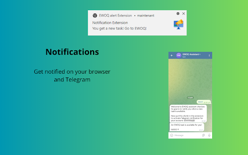 EWOQ alert Extension from Chrome web store to be run with OffiDocs Chromium online EWOQ alert Extension from Chrome web store to be run with OffiDocs Chromium online
