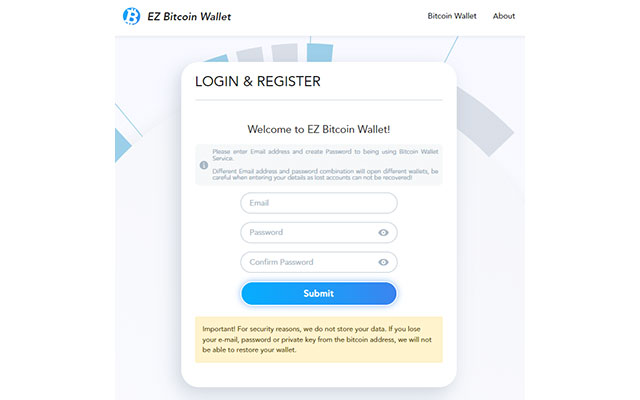 EZ Bitcoin wallet from Chrome web store to be run with OffiDocs Chromium online EZ Bitcoin wallet from Chrome web store to be run with OffiDocs Chromium online