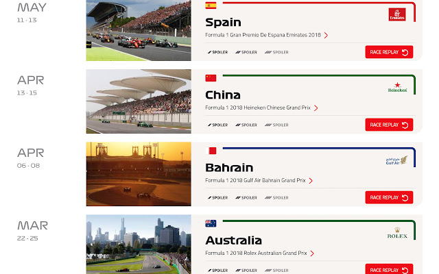 F1 TV No Spoil from Chrome web store to be run with OffiDocs Chromium online F1 TV No Spoil from Chrome web store to be run with OffiDocs Chromium online