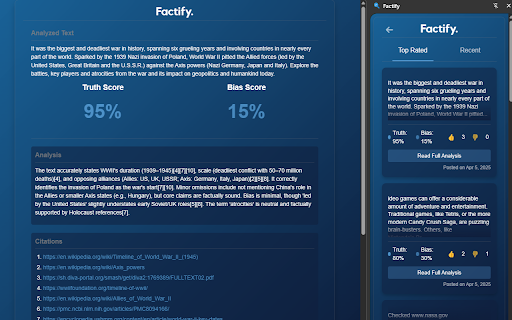 Factify from Chrome web store to be run with OffiDocs Chromium online Factify from Chrome web store to be run with OffiDocs Chromium online