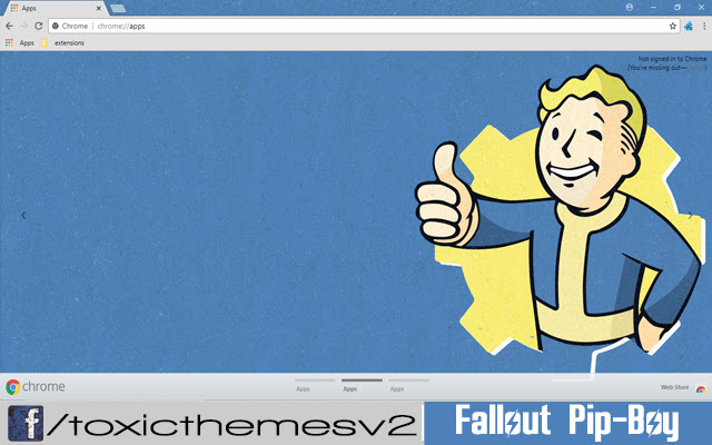 Fallout Pip Boy Blue from Chrome web store to be run with OffiDocs Chromium online Fallout Pip Boy Blue from Chrome web store to be run with OffiDocs Chromium online
