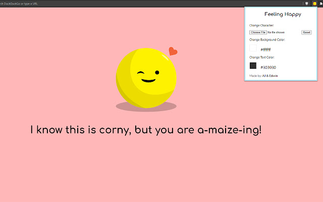 Feeling Happy from Chrome web store to be run with OffiDocs Chromium online Feeling Happy from Chrome web store to be run with OffiDocs Chromium online