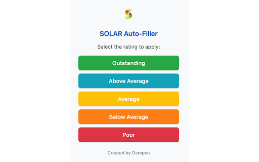 FEU Tech SOLAR Filler from Chrome web store to be run with OffiDocs Chromium online FEU Tech SOLAR Filler from Chrome web store to be run with OffiDocs Chromium online