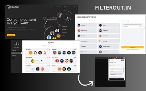 FilterOut from Chrome web store to be run with OffiDocs Chromium online FilterOut from Chrome web store to be run with OffiDocs Chromium online