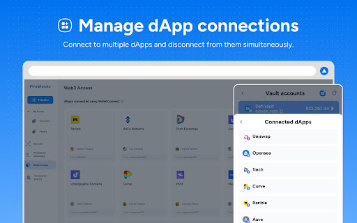 Fireblocks DeFi extension from Chrome web store to be run with OffiDocs Chromium online Fireblocks DeFi extension from Chrome web store to be run with OffiDocs Chromium online