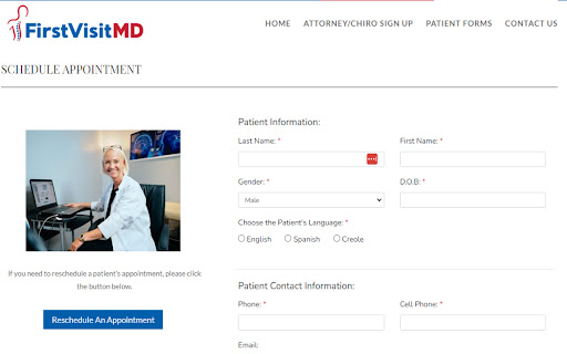 FirstVisitMD Chrome Extension from Chrome web store to be run with OffiDocs Chromium online FirstVisitMD Chrome Extension from Chrome web store to be run with OffiDocs Chromium online