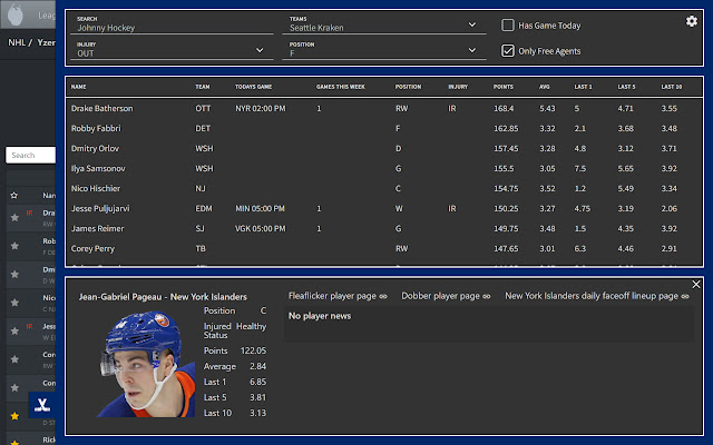 Fleaflicker Extender from Chrome web store to be run with OffiDocs Chromium online Fleaflicker Extender from Chrome web store to be run with OffiDocs Chromium online