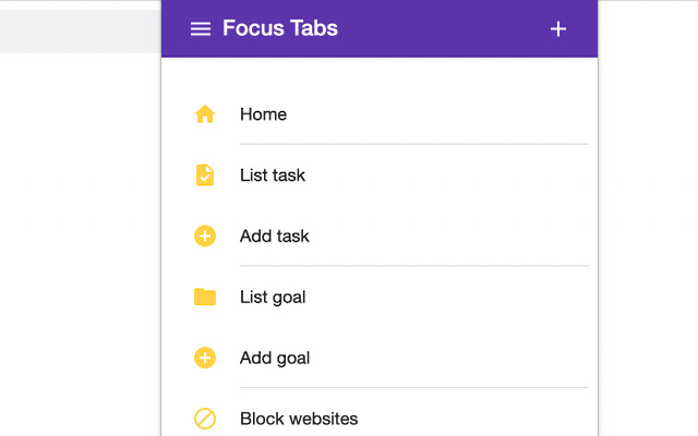 Focus Tabs from Chrome web store to be run with OffiDocs Chromium online Focus Tabs from Chrome web store to be run with OffiDocs Chromium online