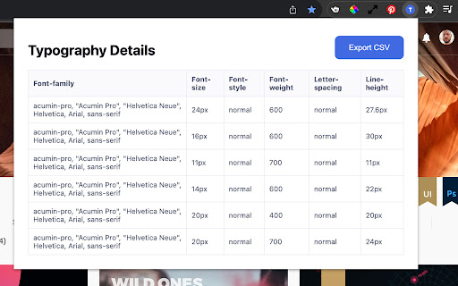 Font Export from Chrome web store to be run with OffiDocs Chromium online Font Export from Chrome web store to be run with OffiDocs Chromium online