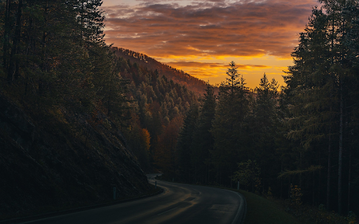 Forest Road at Dusk from Chrome web store to be run with OffiDocs Chromium online Forest Road at Dusk from Chrome web store to be run with OffiDocs Chromium online