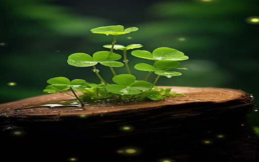 Four leaf clover on log wallpaper from Chrome web store to be run with OffiDocs Chromium online Four leaf clover on log wallpaper from Chrome web store to be run with OffiDocs Chromium online