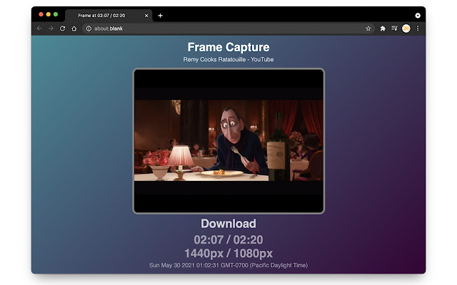 FrameGrab from Chrome web store to be run with OffiDocs Chromium online FrameGrab from Chrome web store to be run with OffiDocs Chromium online