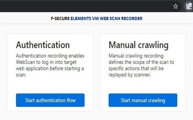 F Secure Elements VM Web Scan Recorder from Chrome web store to be run with OffiDocs Chromium online F Secure Elements VM Web Scan Recorder from Chrome web store to be run with OffiDocs Chromium online