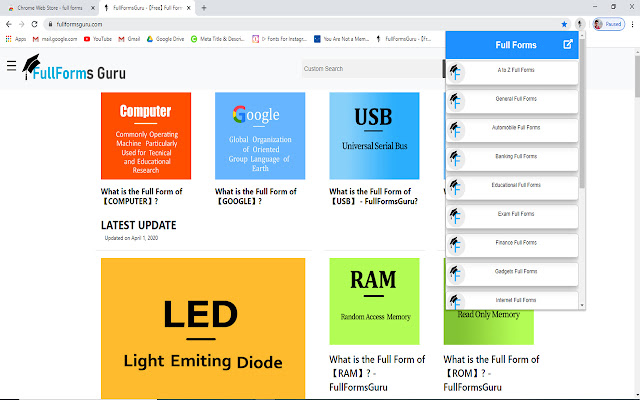 FullForms from Chrome web store to be run with OffiDocs Chromium online FullForms from Chrome web store to be run with OffiDocs Chromium online